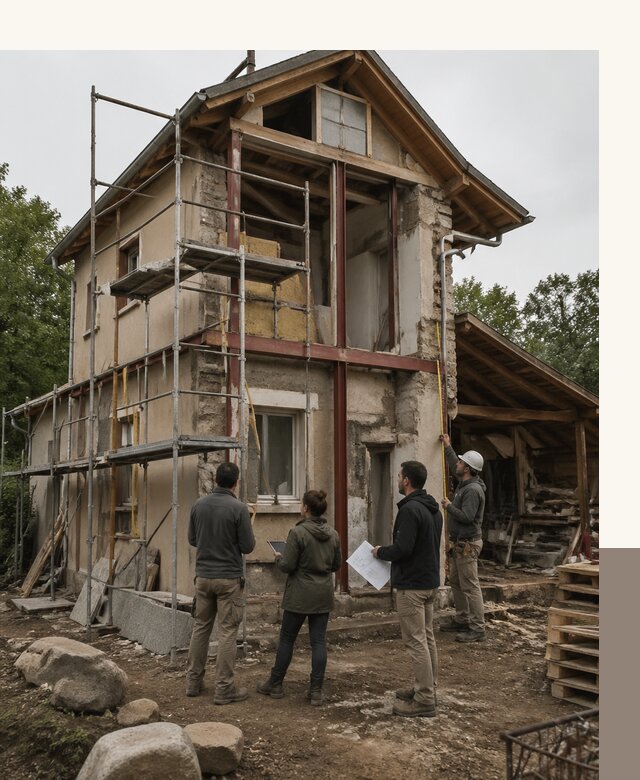 Реконструкция загородного дома под ключ в Касимах от бюро