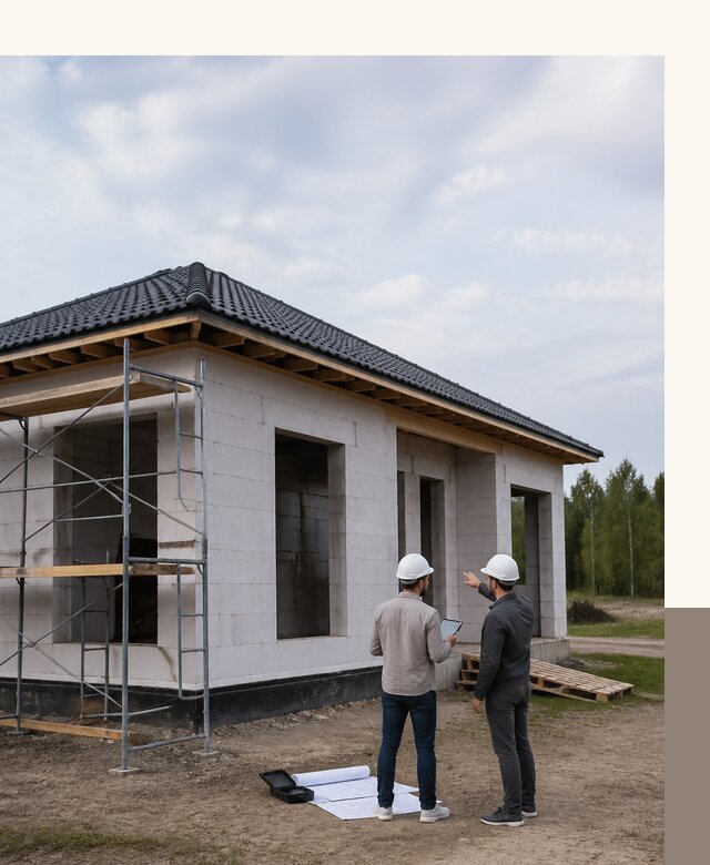 Проектирование одноэтажных домов из газобетона в Касимах